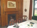High Farm, bed and breakfast, pickering - period fireplace in dining room
